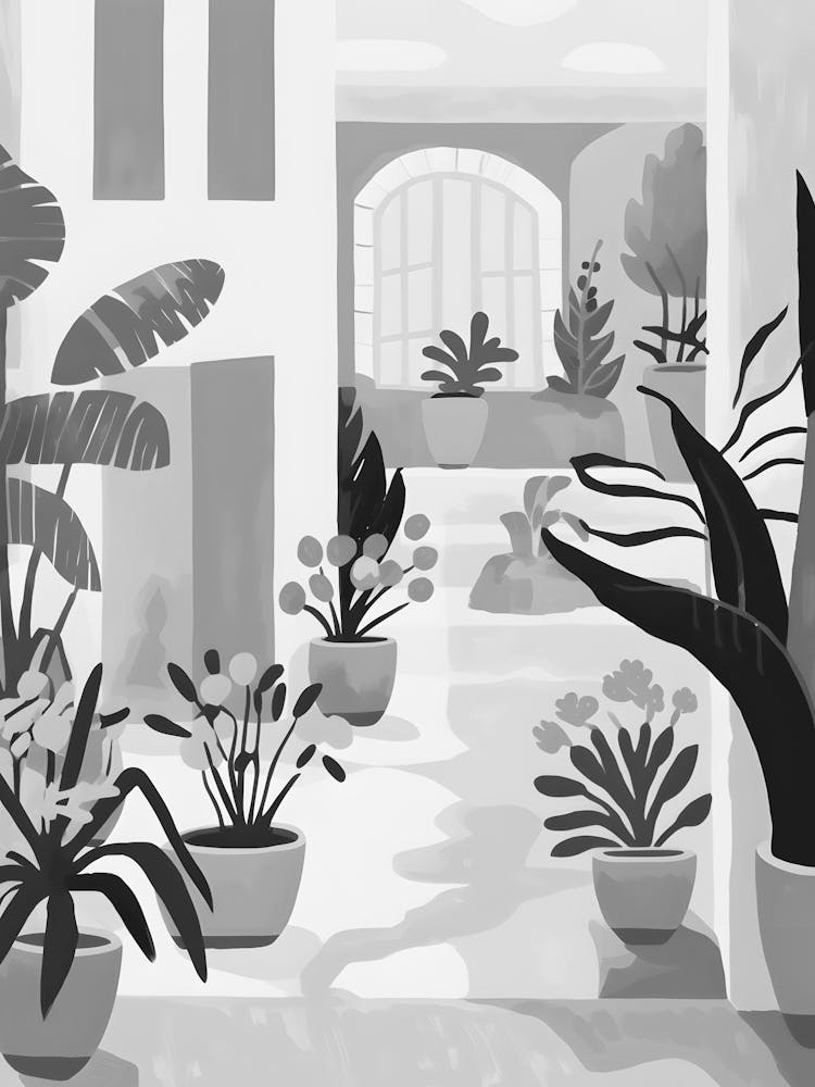 Black And White Illustration 7