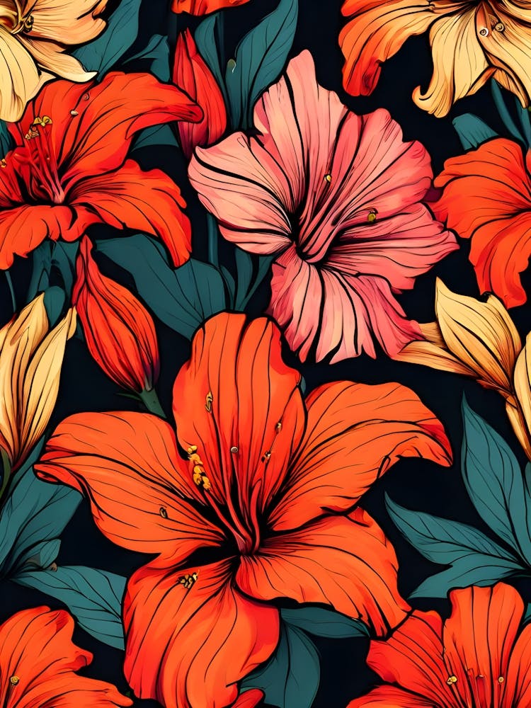 Seamless Floral Pattern 39
