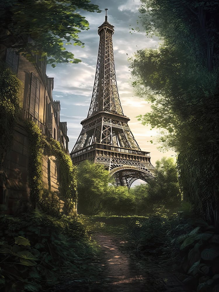 Eiffel Tower Paris France Dominic Davison Style