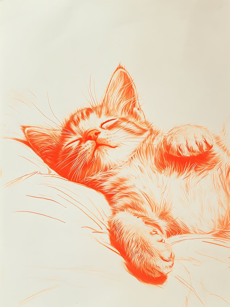 Cat Sleeping 1