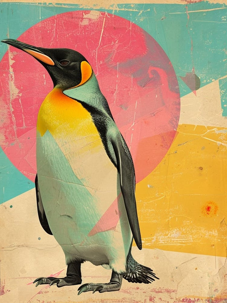 Kitsch Penguin Collage 3