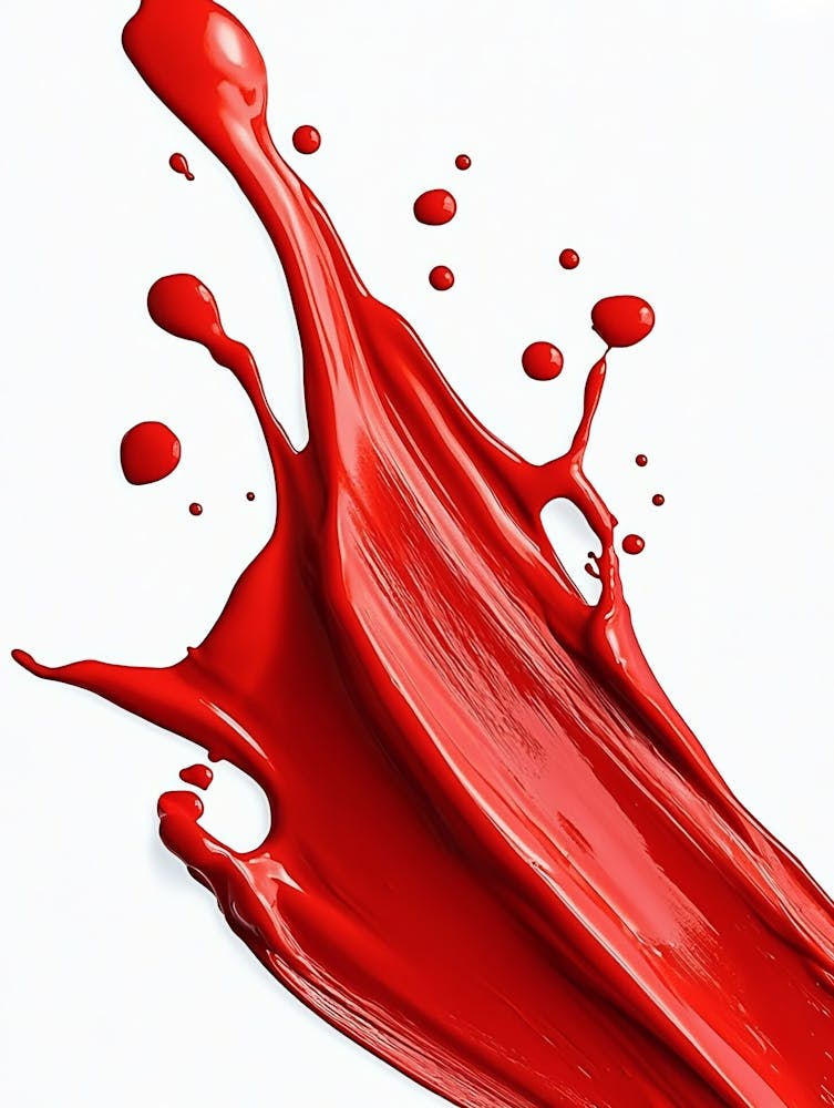 Red Paint Splash 1