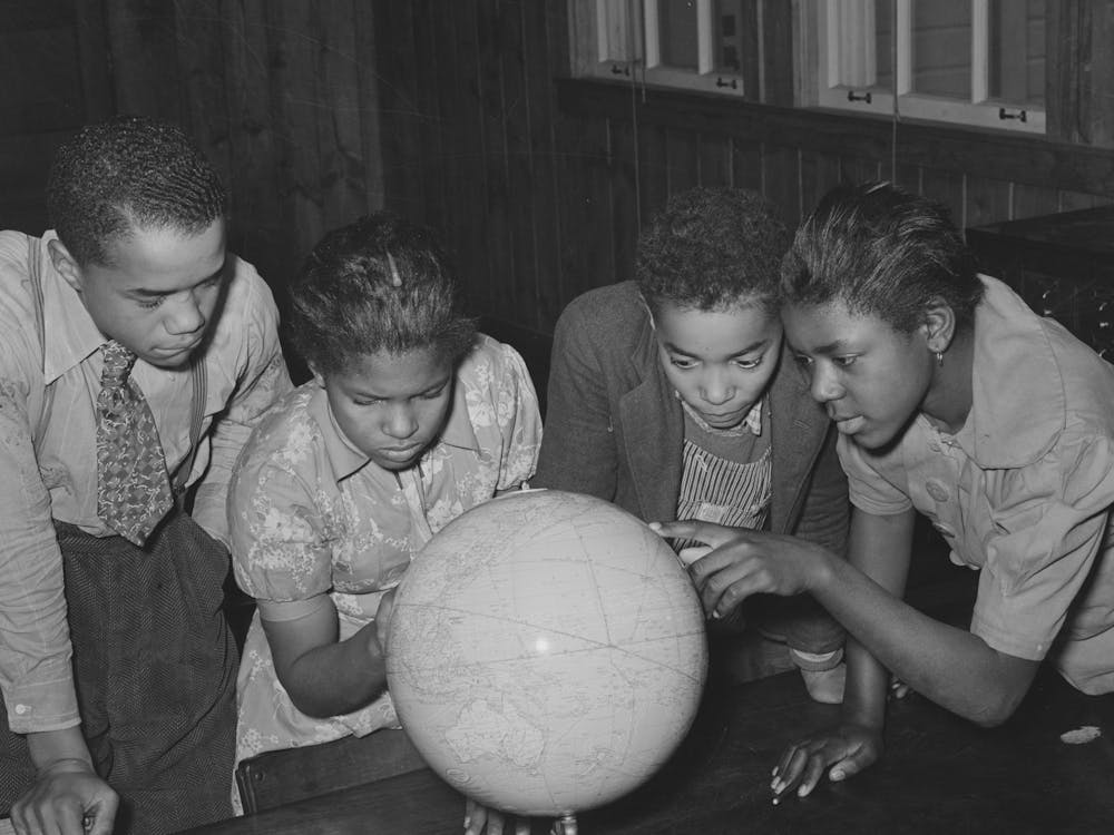 Geography lesson, Lakeview Project school