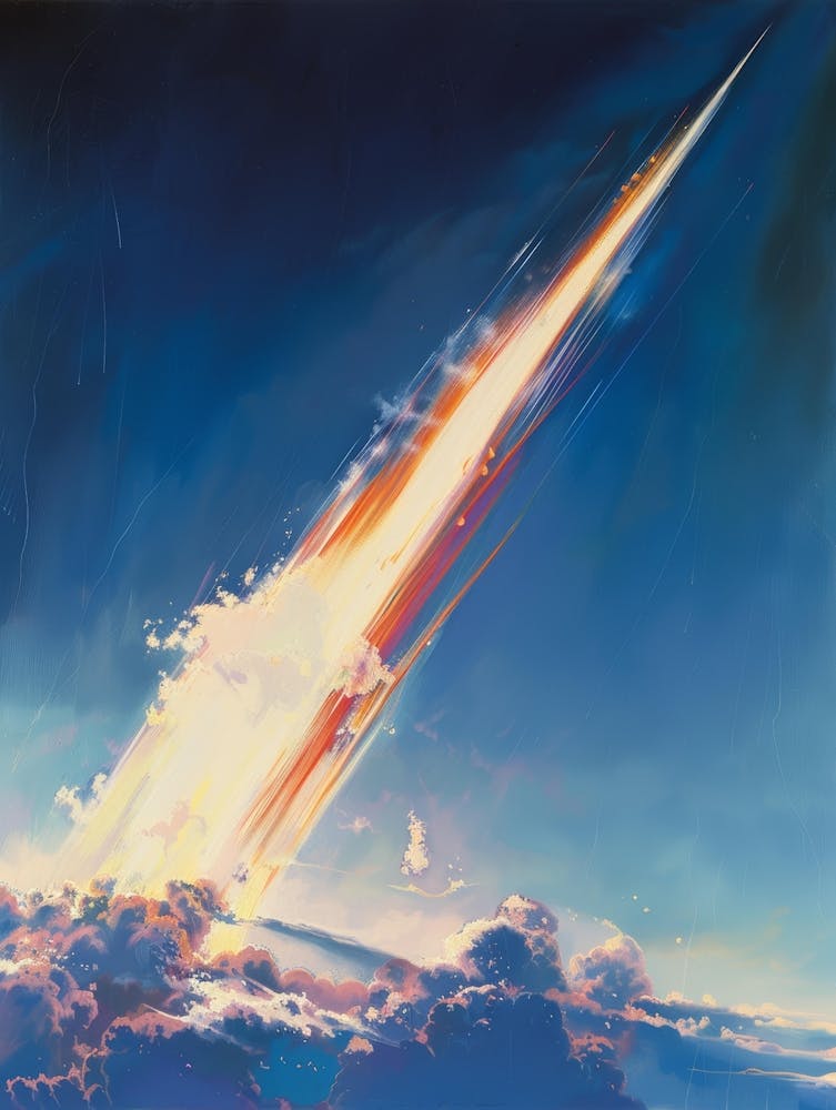 Spaceship In The Sky