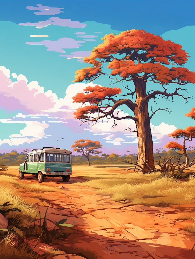 Kruger National Park Cartoon 4