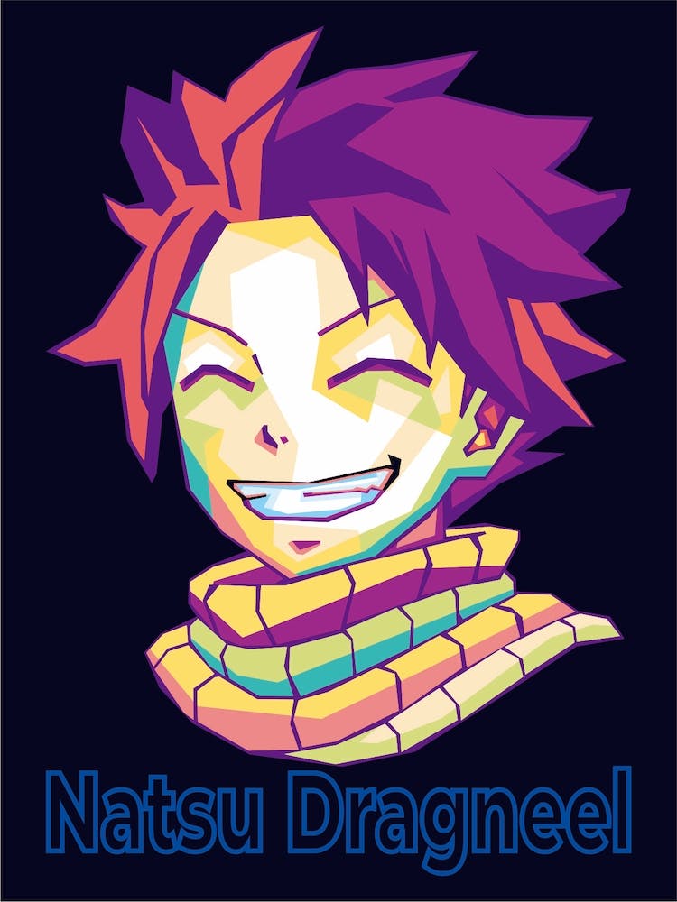 Popart Natsu Dragneel