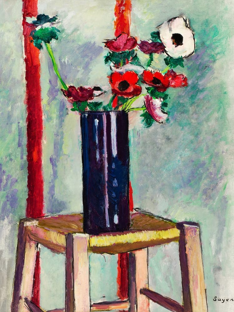 Anemones, Henry Lyman Saÿen
