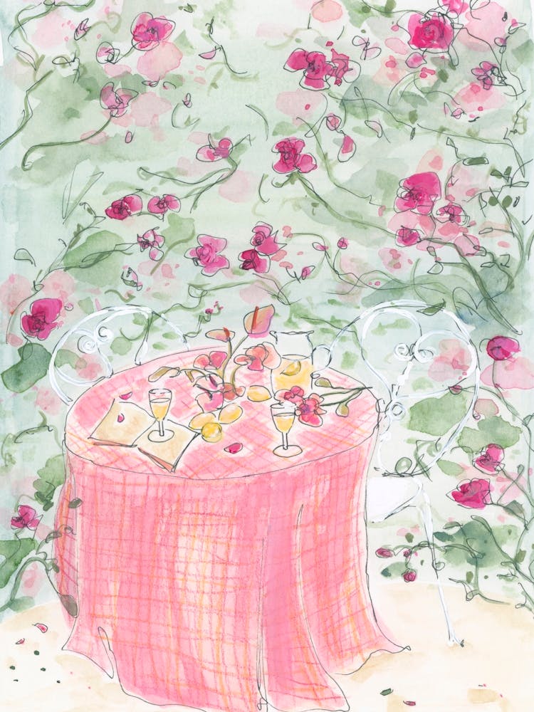 Rose Garden Lemonade Party