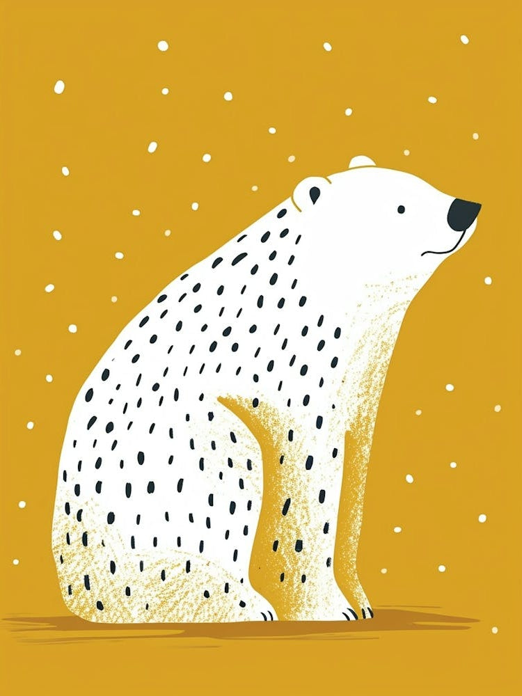 Yellow Polar Bear 3