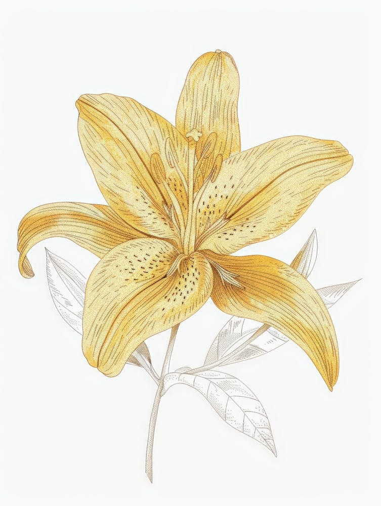 Gelbe Lilie 11