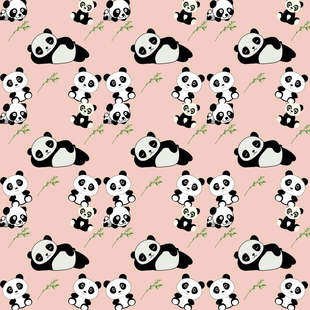 Cute Panda Animal Pattern