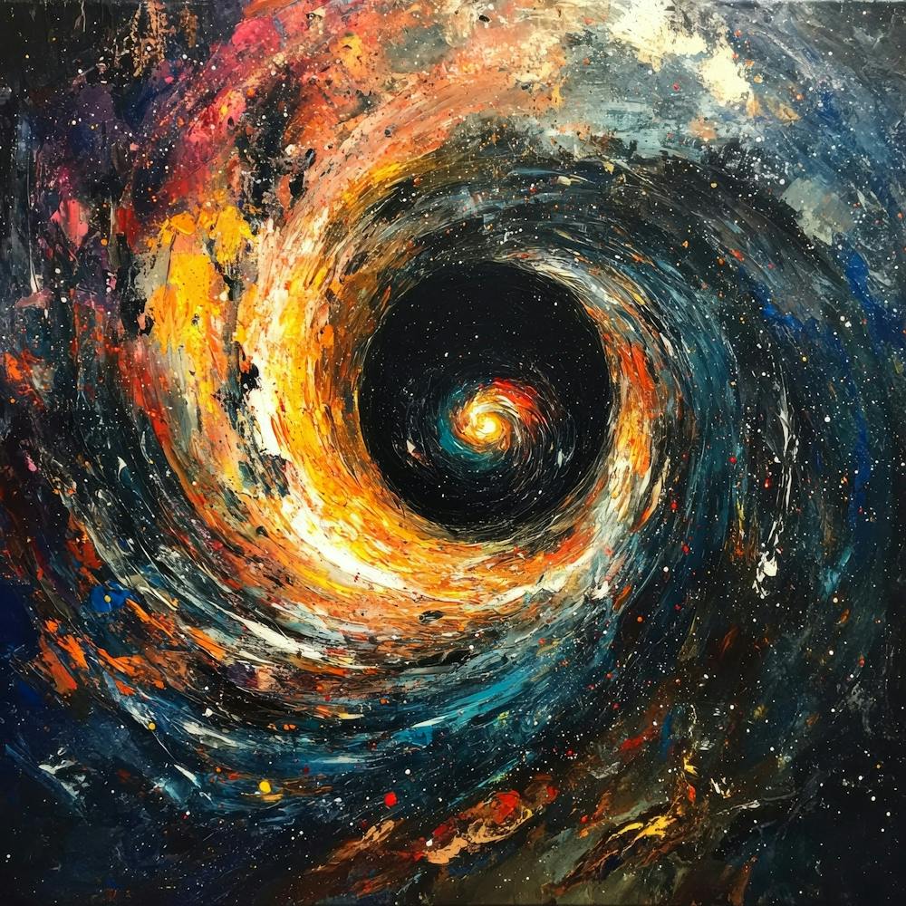 Cosmic Vortex Art