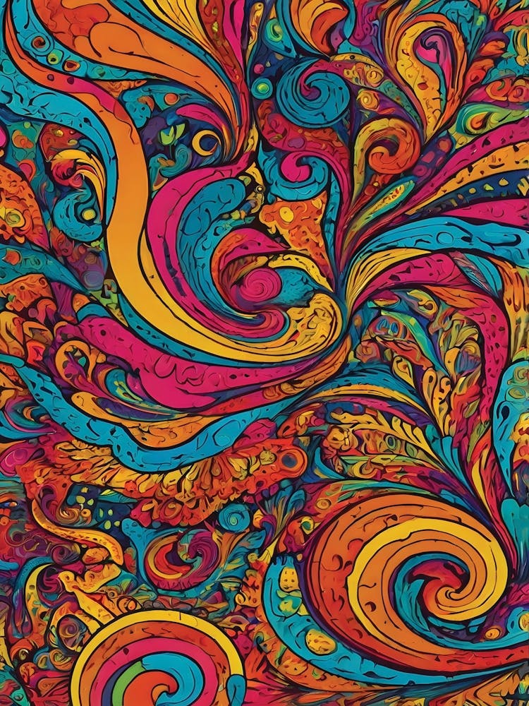 Psychedelic Swirls 9