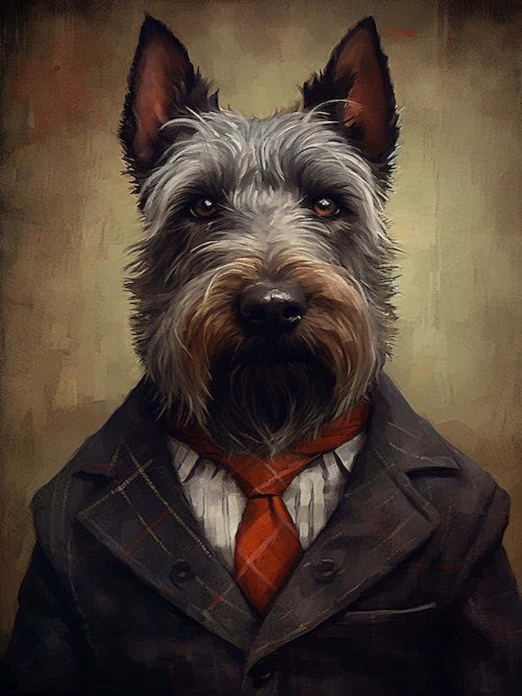 Gangster Dog Scottish Terrier