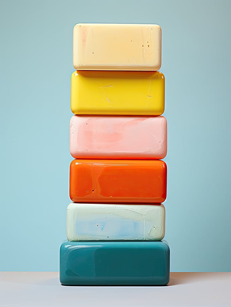 Stack Of Soaps, Stone Art