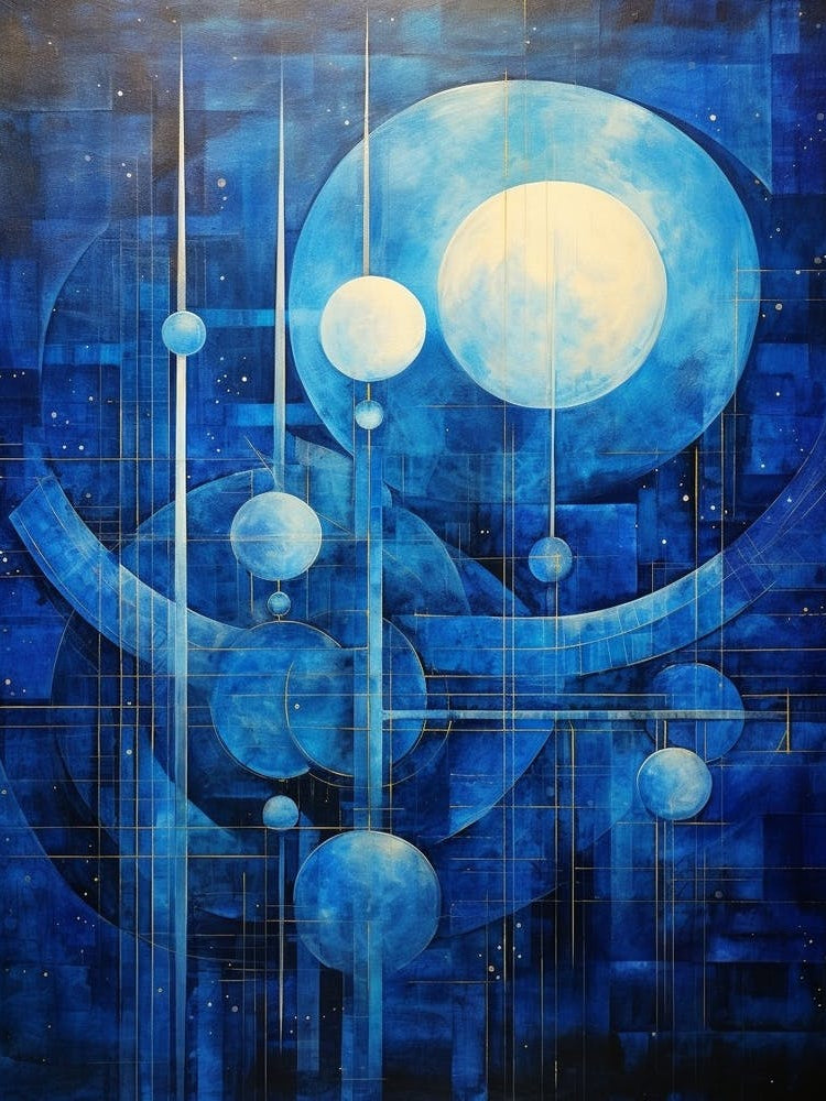 Celestial Geometric Illustration 9