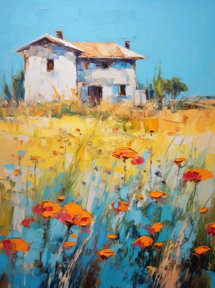 Poppies In The Field