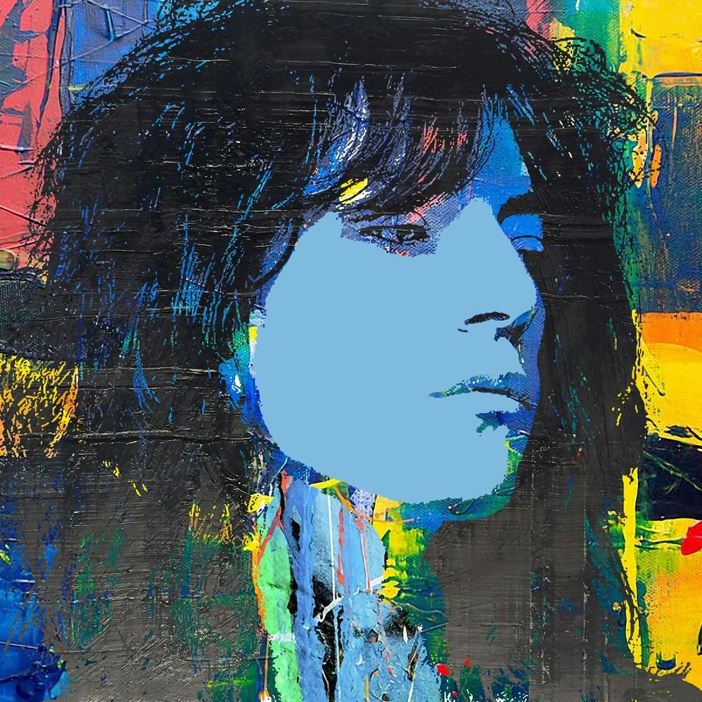 Patti Smith Pop Art Square