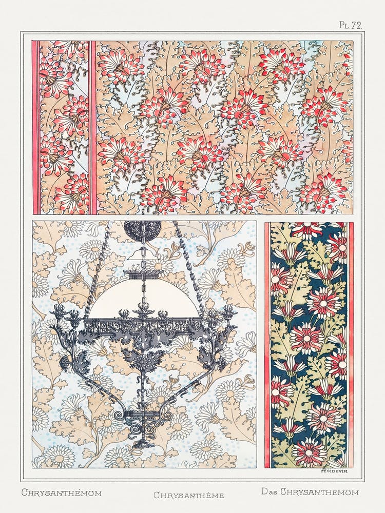 Chrysanthemum From The Plant And Its Ornamental Applications (1896), Maurice Pillard Verneuil 2