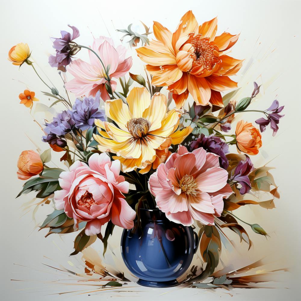 Floral Abstraction: The Vase that Transforms Spaces