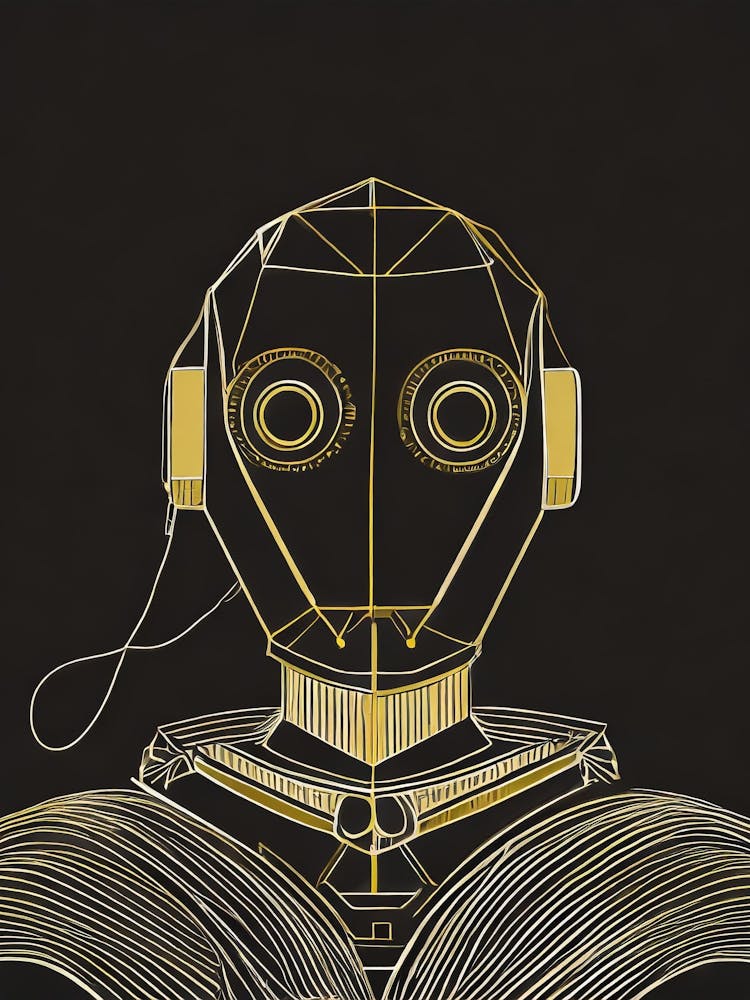 Art Deco Robot