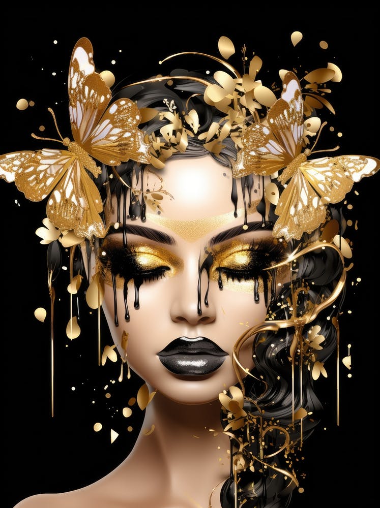 Gold And Black Beauty
