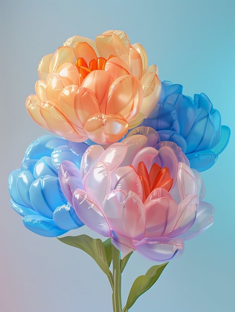 Dreamy Inflatable Flowers Peony 3
