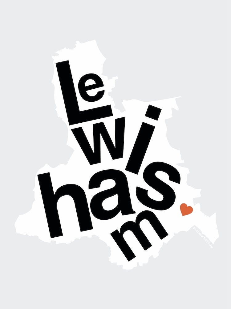 Lewisham Type Map