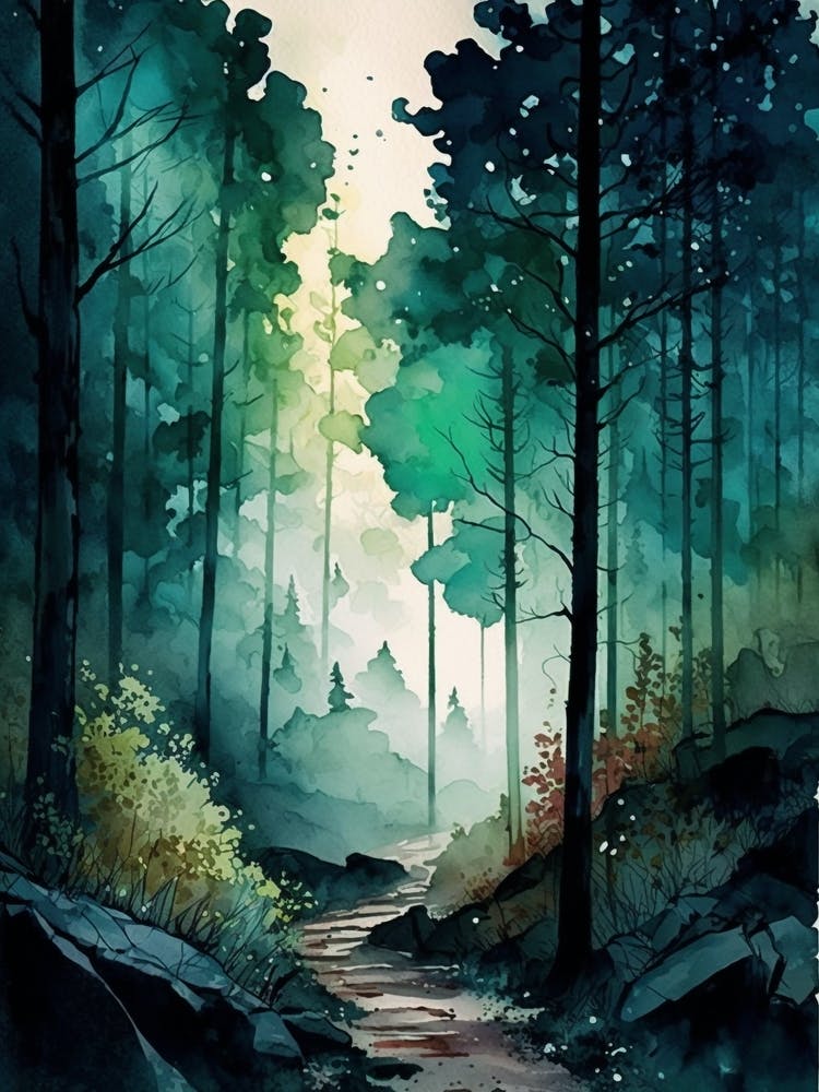 Pfad im Wald