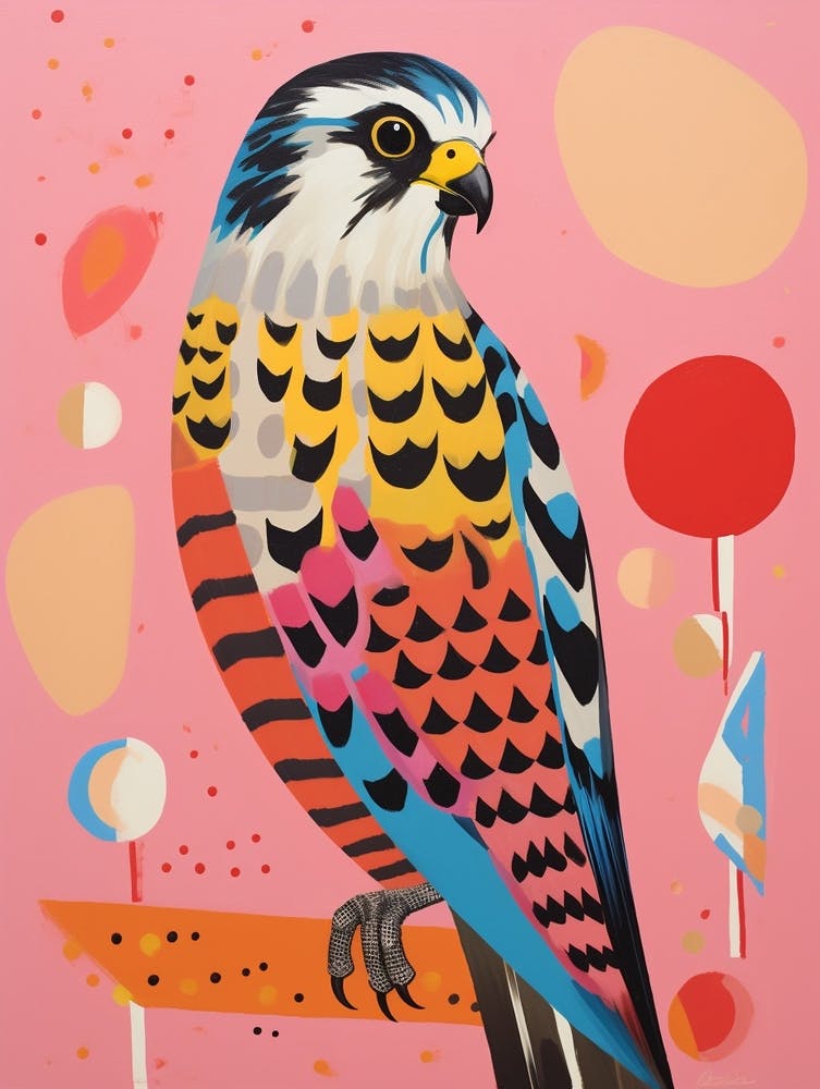 Pink Scandi American Kestrel 4