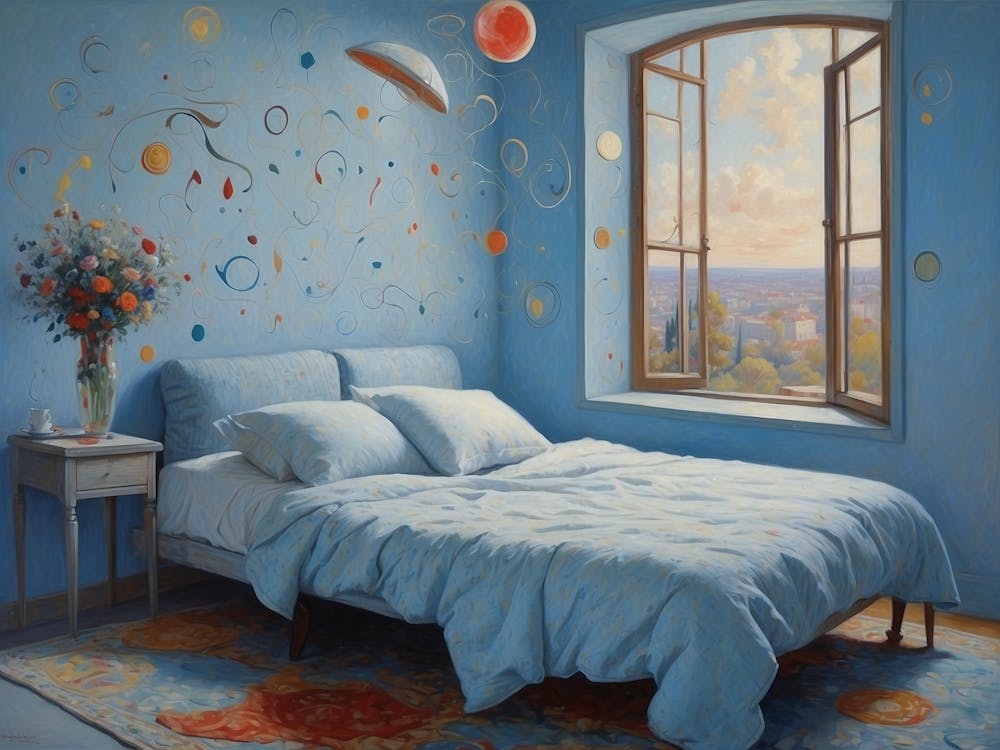 Blue Bedroom