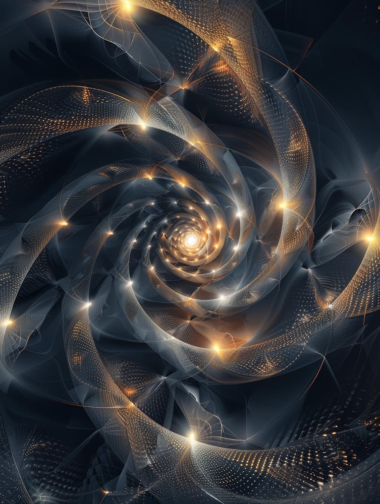 Spiral Fractal Art