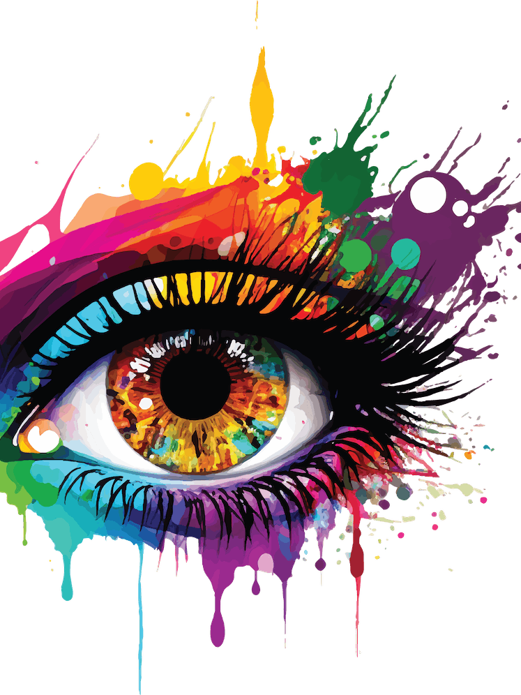 Colorful Eye