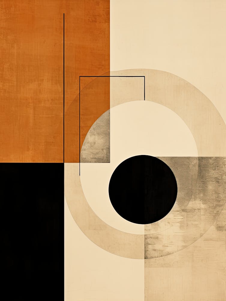 Monochrome Bielefeld Geometric Serenade