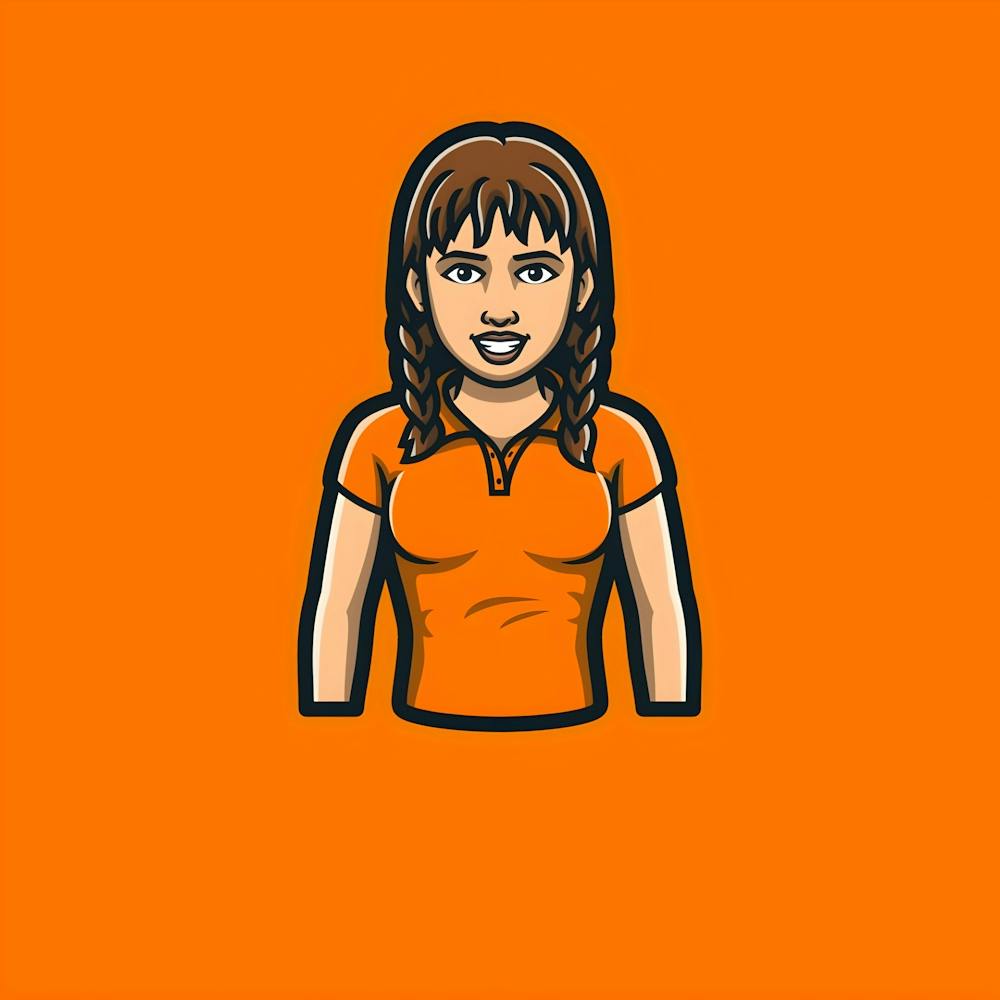 Cute girl mascot Avatar