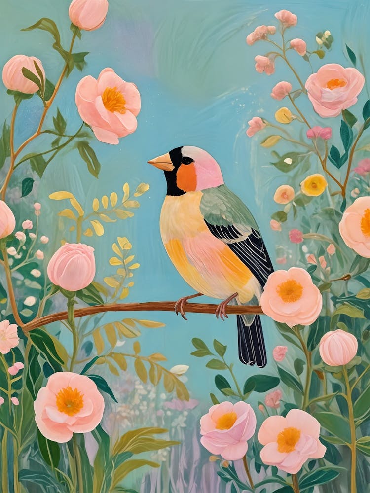 Beautiful Bird In The Garden