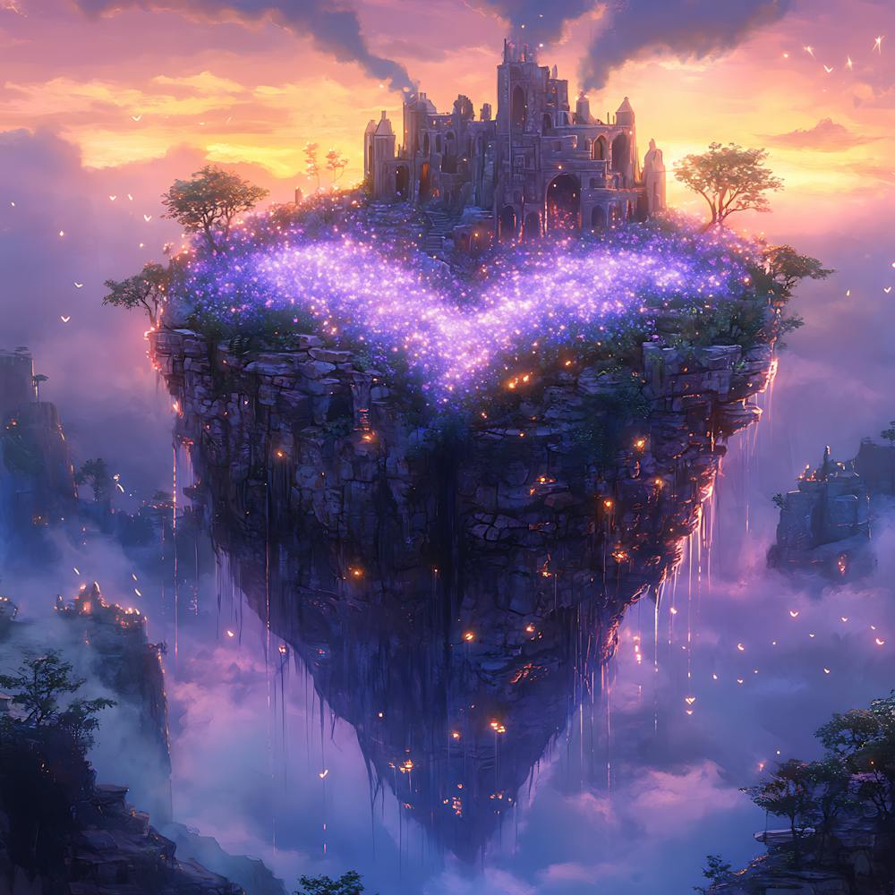 Floating Island Dreamy Batik Artworks 3