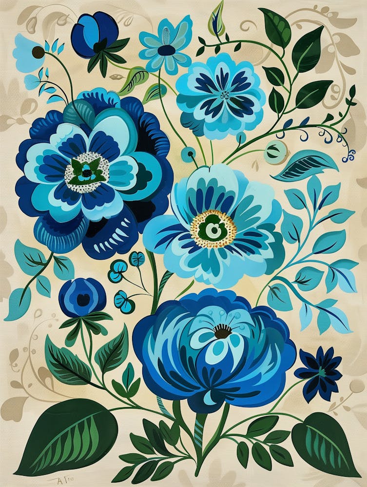 Blaue Blumen