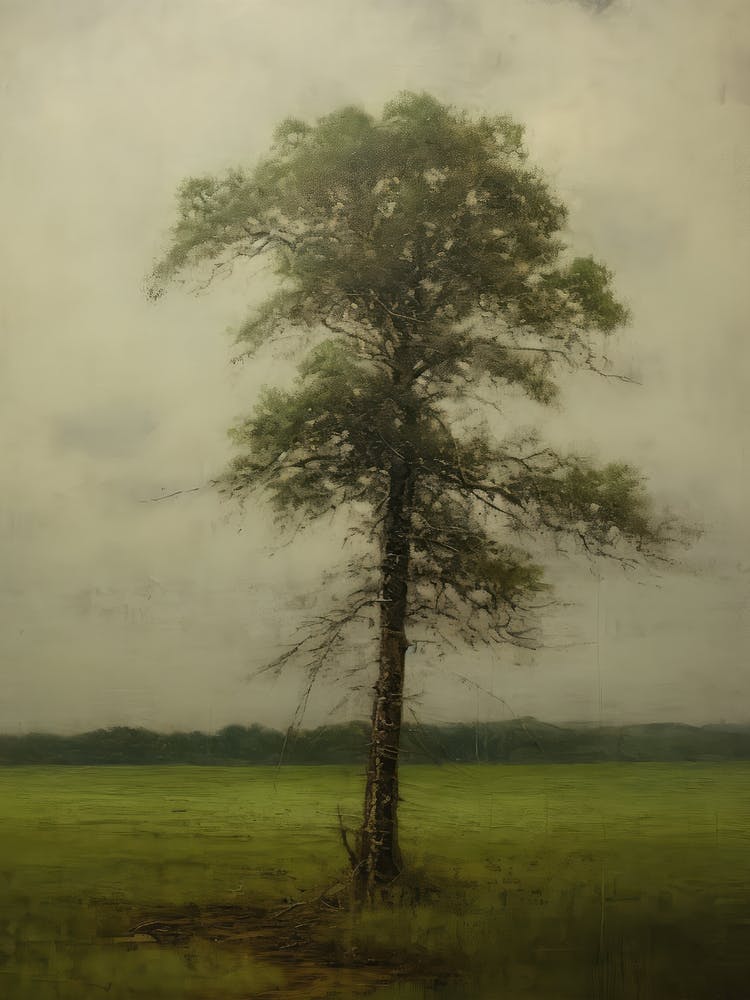 Neutral Farmhouse Painting