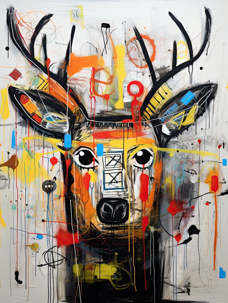 Deer 23 Neo-expressionism