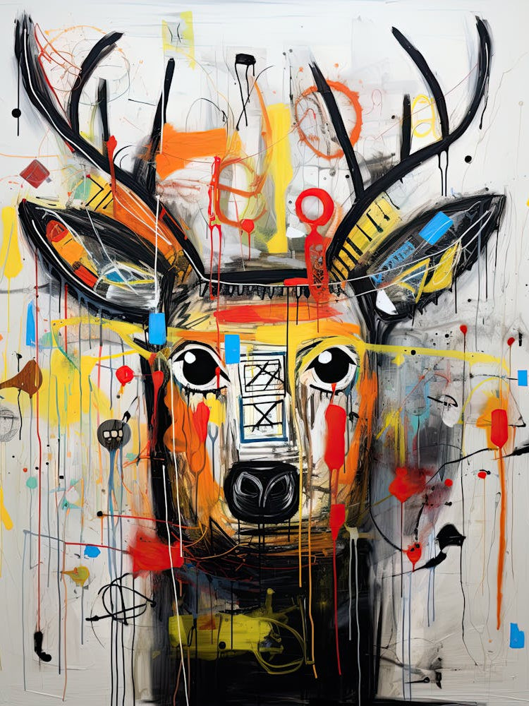 Deer 23 Neo-expressionism