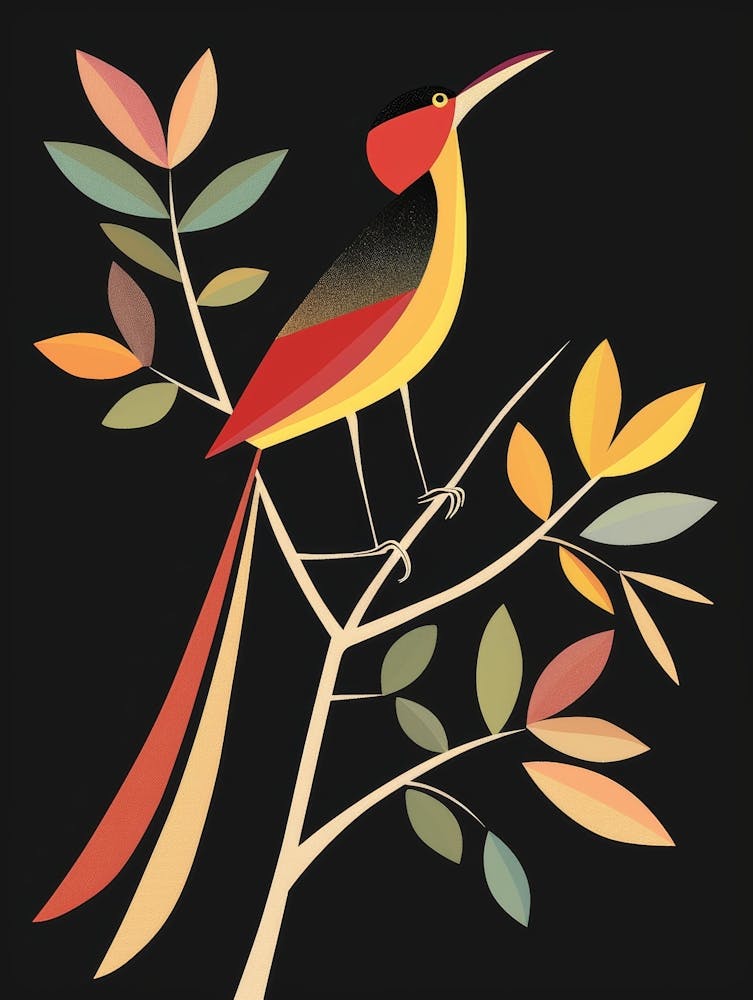 Oiseau Sur Une Branche 16