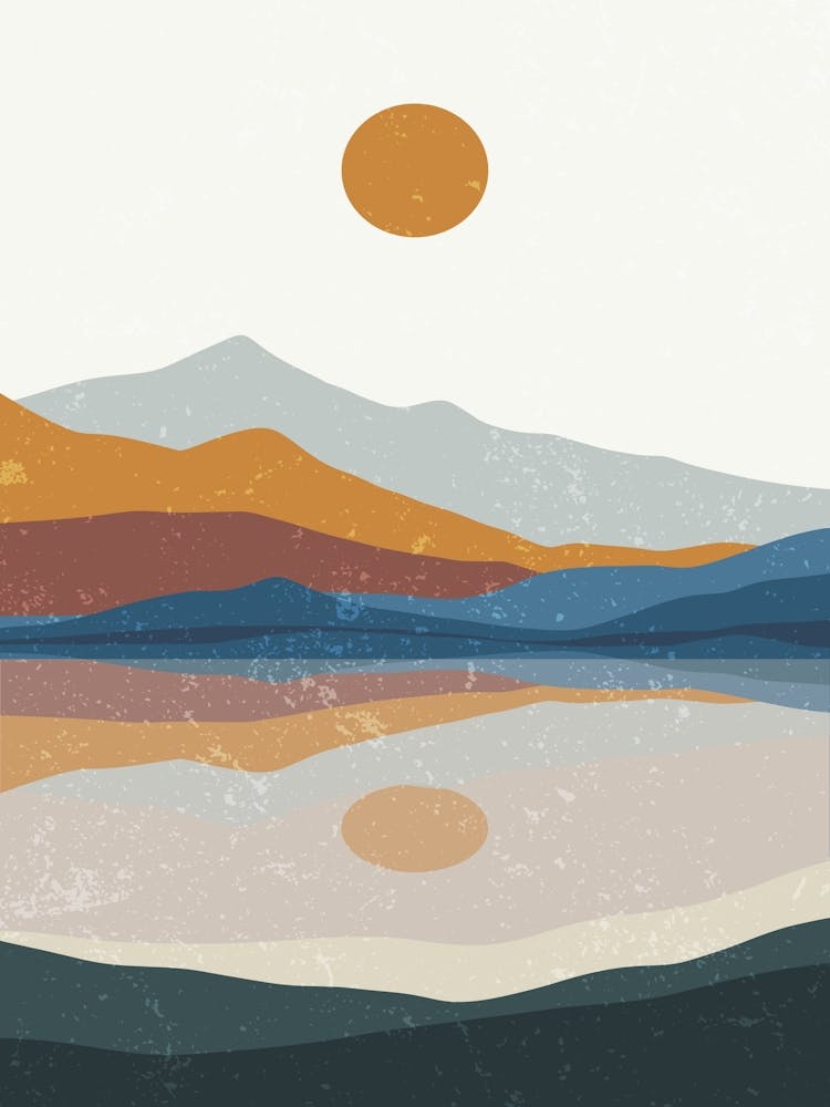 Sunset In The Mountains 23