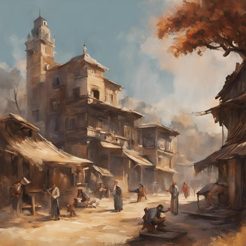 Village In The Desert