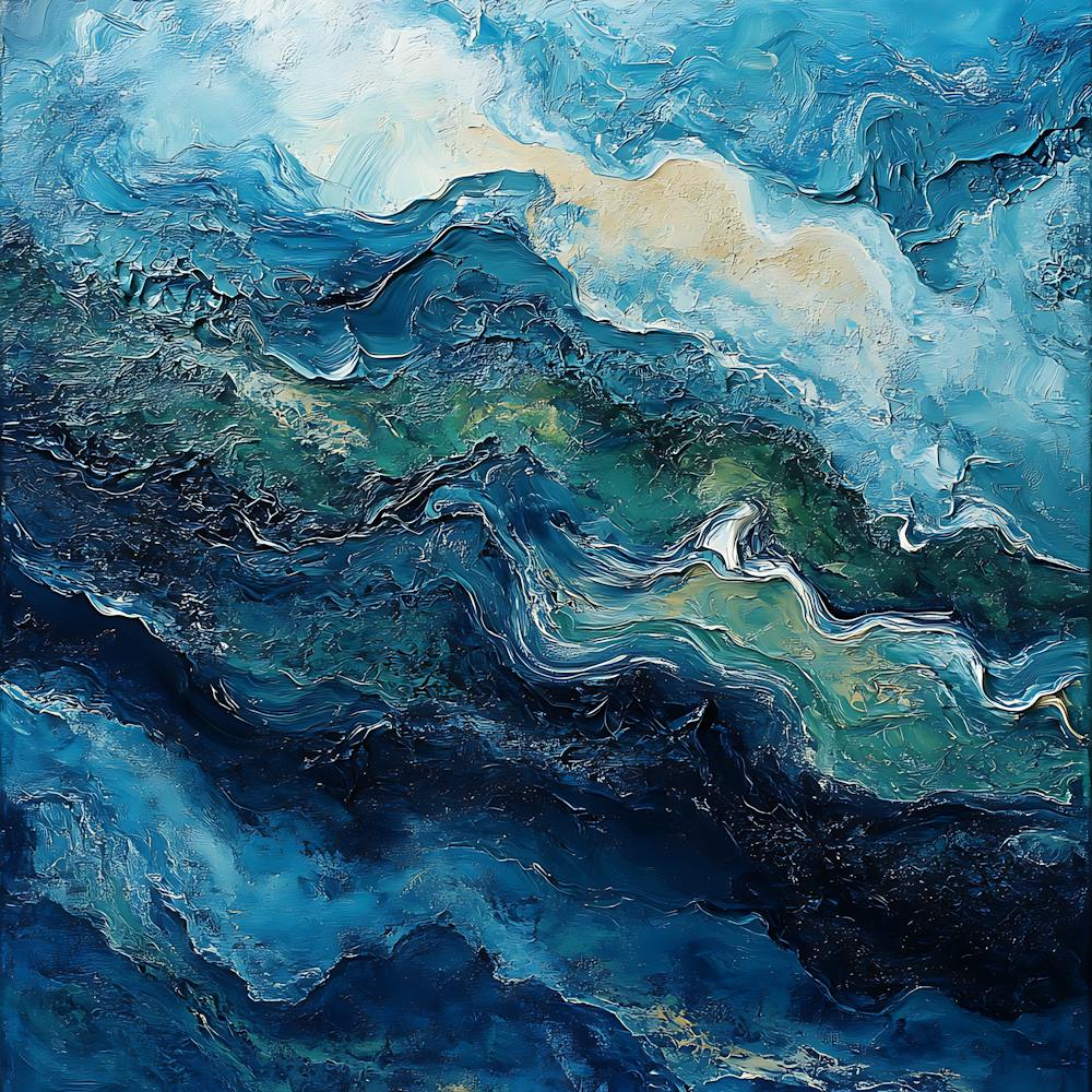 Abstract Earth Day Composition Backdrop 5