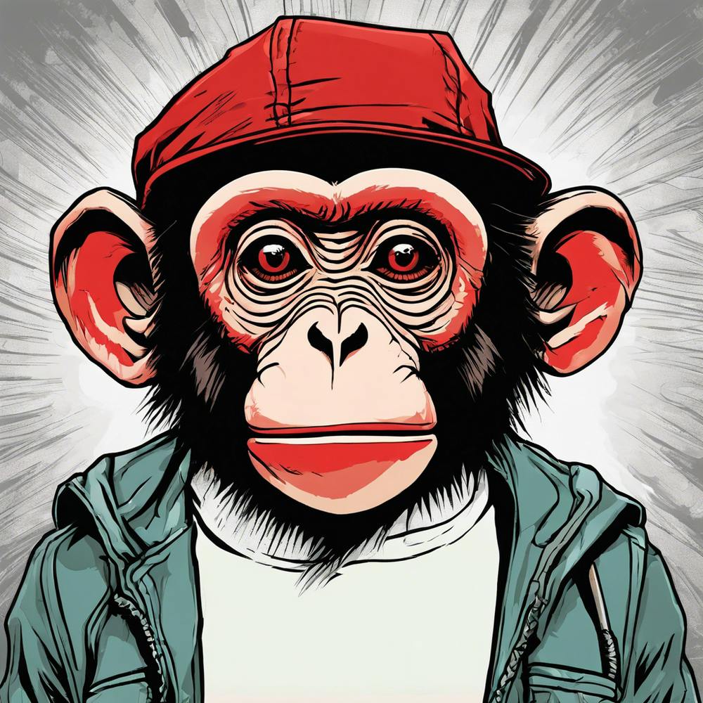 Chimpanzee Portrait