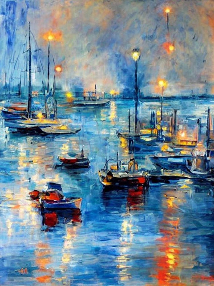 Port Of Taranto Italy Abstract Block harbour