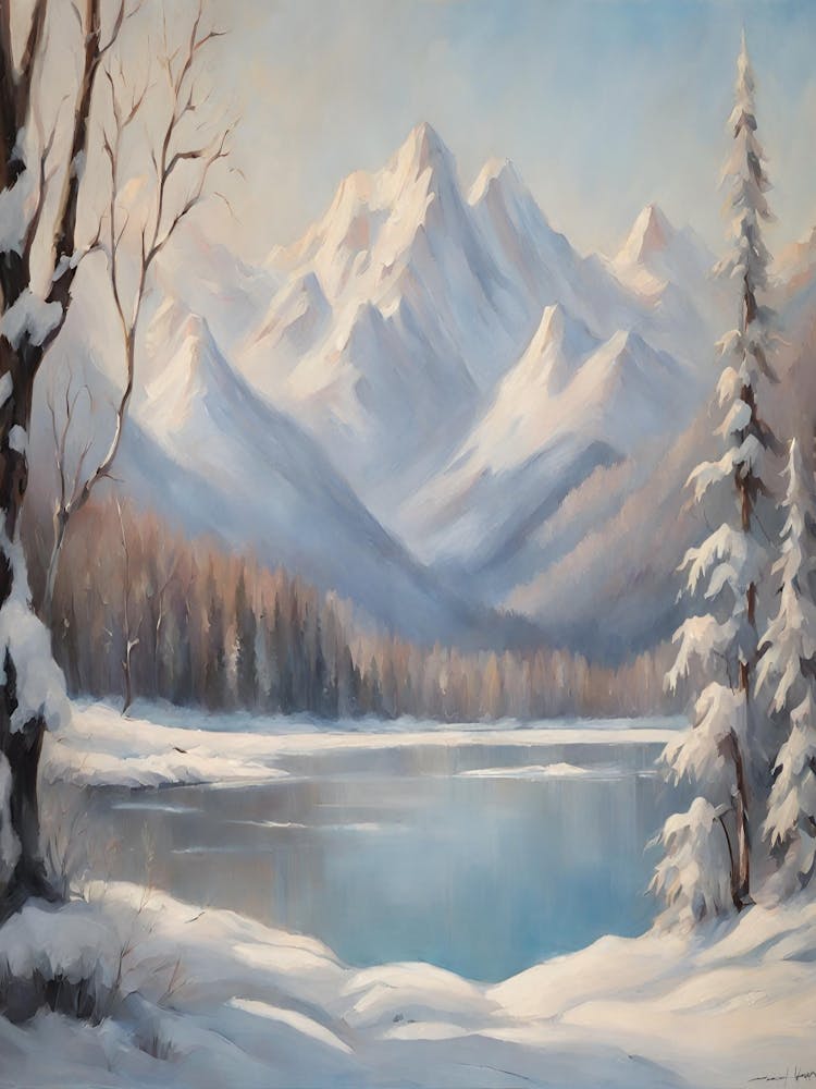 Snowy Lake 1