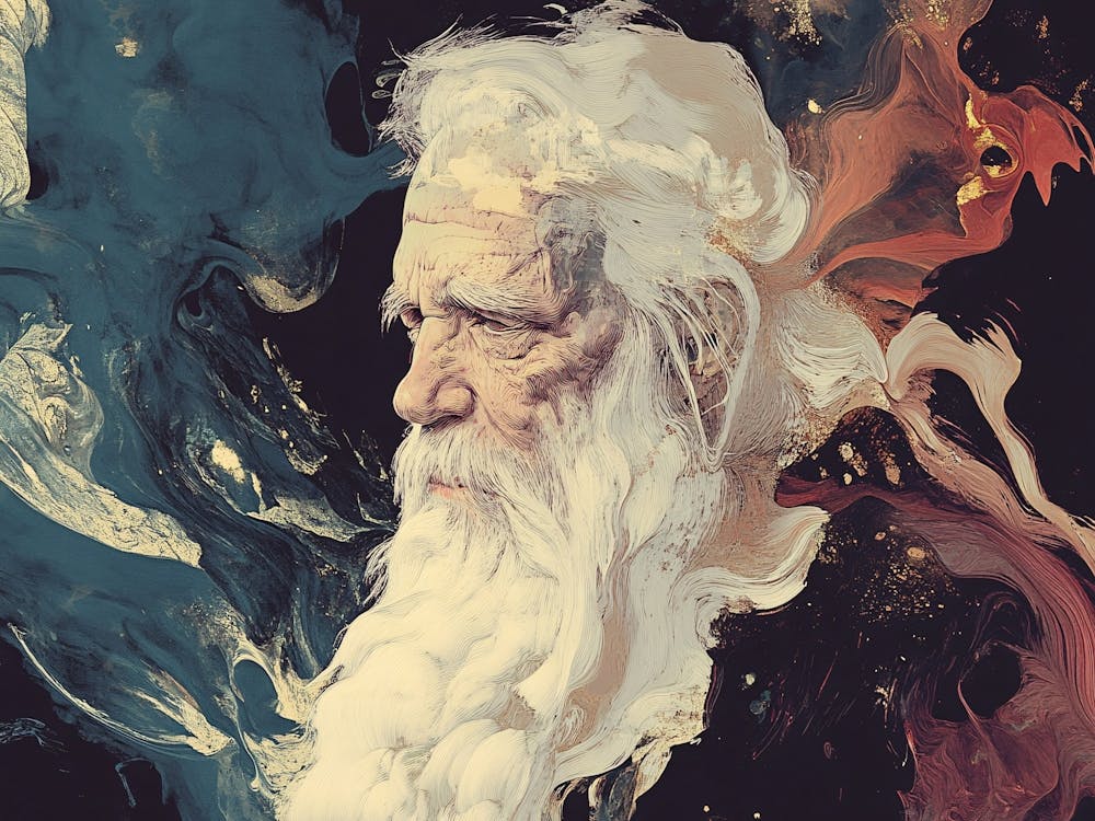 Old Man With A Beard