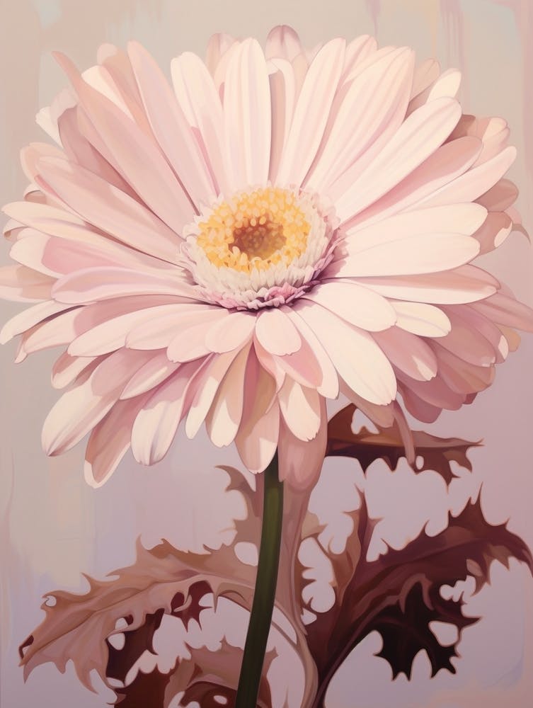 Floral Illustration Daisy 1